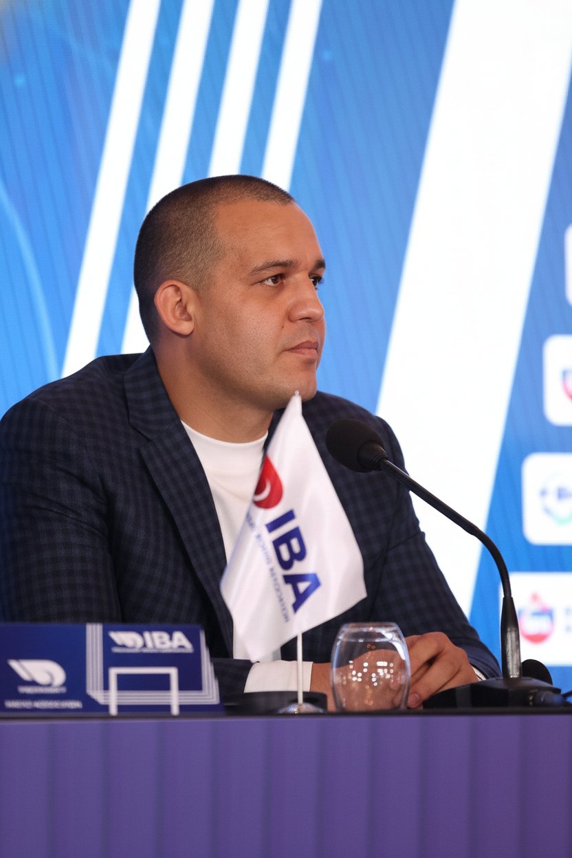 IBA President Umar Kremlev presenting global boxing development strategy